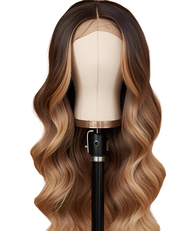 13x4 Transparent Lace Wig Body 14" #4/27